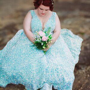 Plus Size Formal Dress-Christina Wu- size24W